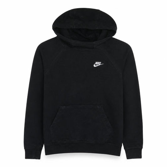 Nike Men's Black Pullover Hoodie M Regular Fit Sports Fleece