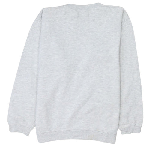 Champion Women’s Grey Pullover Sweatshirt Size S Logo Athletic