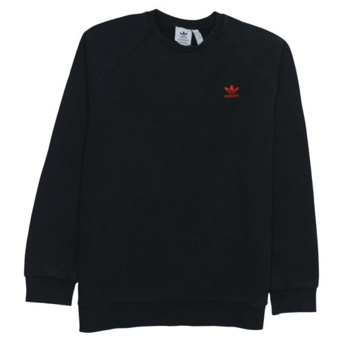 Adidas Men's Black Crew Neck 2XL Pullover Sweatshirt