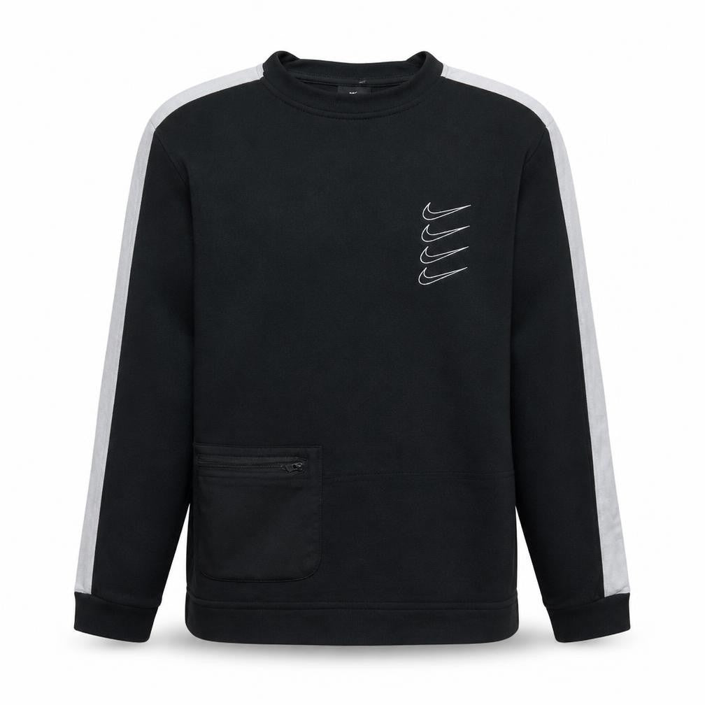 Nike Men's Black S Dri-Fit Crew Neck Pullover Sweatshirt