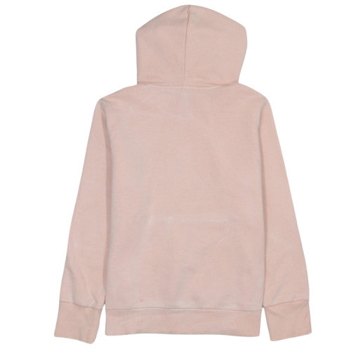 Adidas Womens Pink Pullover Hoodie Size L Cotton Blend Logo
