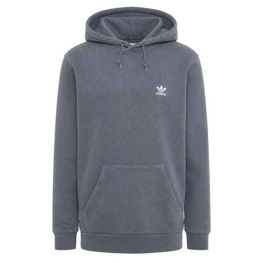 Adidas Men's Grey Pullover Hoodie M Sports Fleece Regular Fit