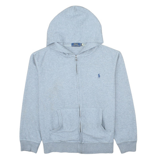 Polo Ralph Lauren Men's Grey Full Zip Hoodie Size L