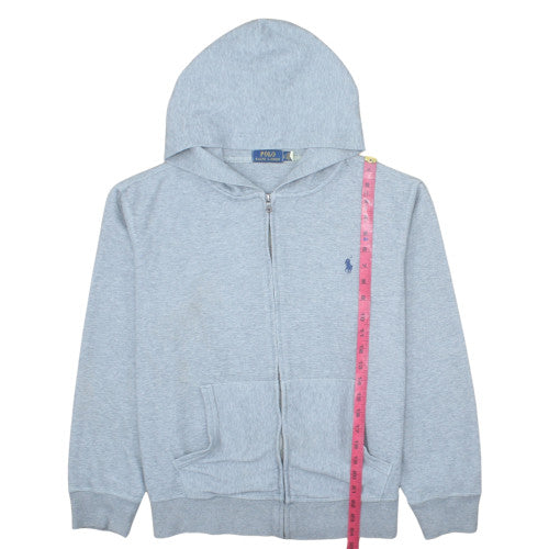 Polo Ralph Lauren Men's Grey Full Zip Hoodie Size L