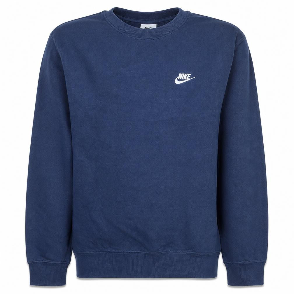 Nike Men's Blue Crew Neck Pullover Sweatshirt Size S