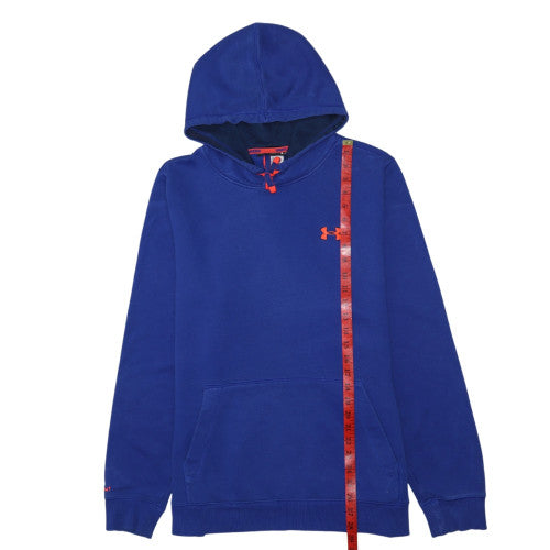 Under Armour Mens Blue Pullover Hoodie Fleece Lined Size L Sportswear