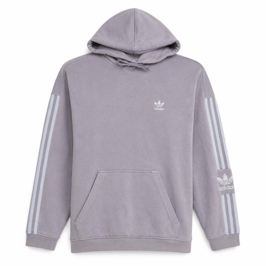 Adidas Women’s Purple Pullover Hoodie M Relaxed Fit, Hooded, Logo