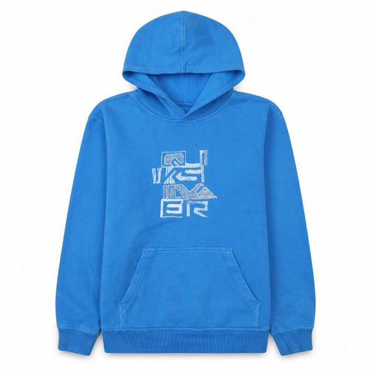 Quiksilver Boys Blue Pullover Hoodie Size 16 Cotton Blend Casual
