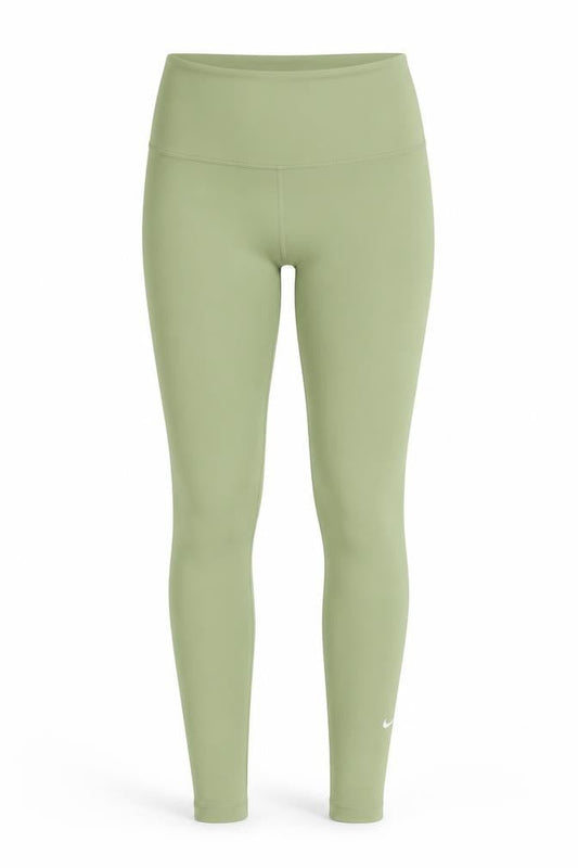 Nike Women's Green Dri-FIT Leggings Medium Moisture Wicking Activewear