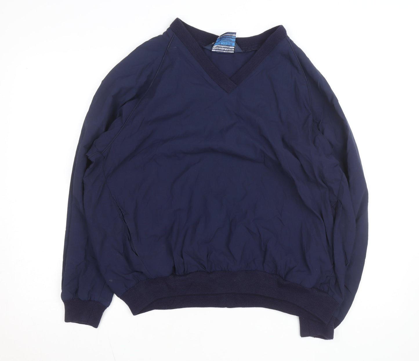 Sunderland of Scotland Men's Navy Windbreaker Pullover Jacket L Nylon
