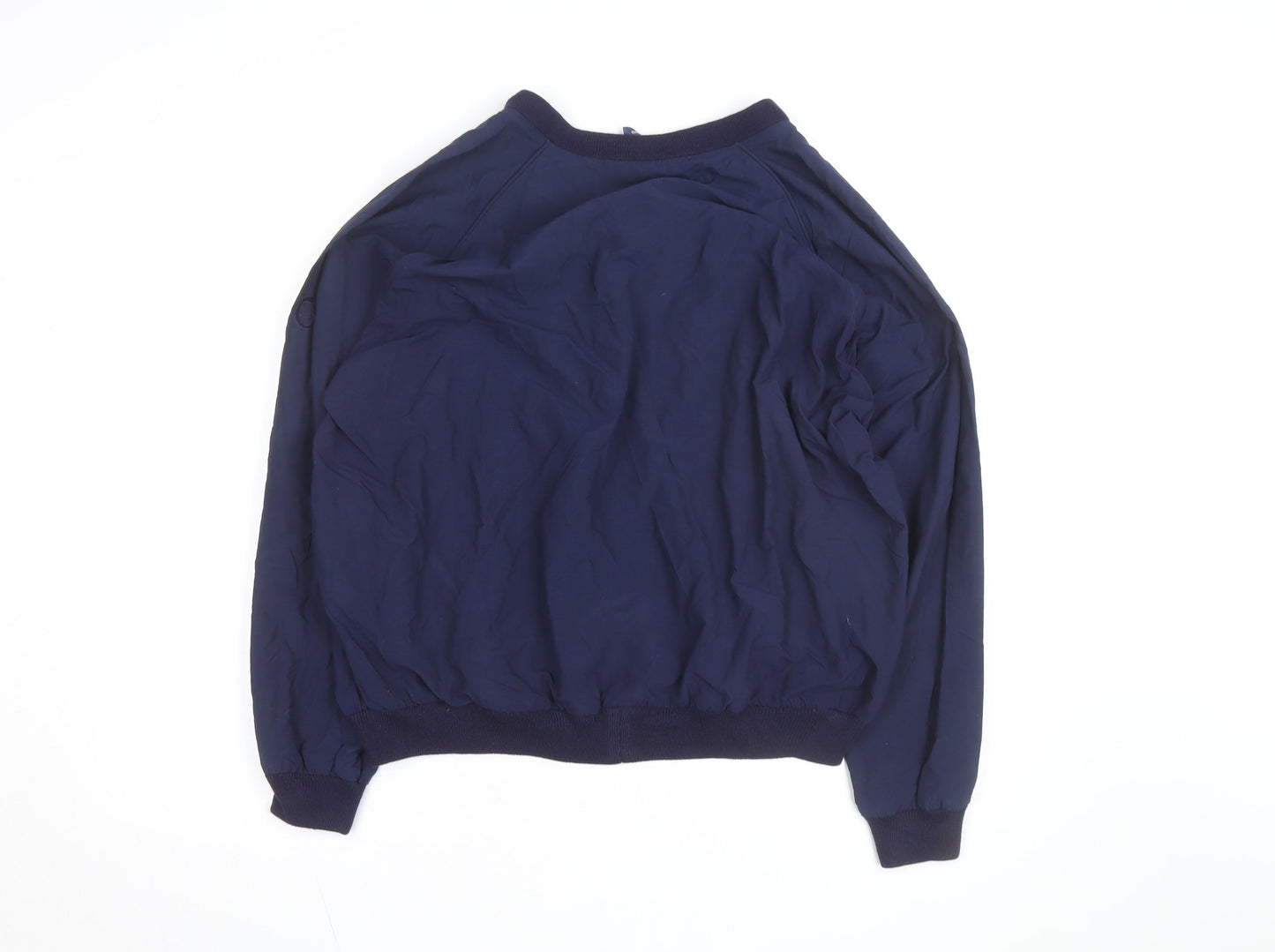 Sunderland of Scotland Men's Navy Windbreaker Pullover Jacket L Nylon