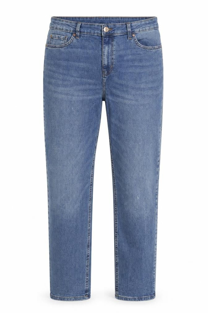 Marks & Spencer Women's Blue Sienna Straight Leg Jeans Size 16 Long Denim