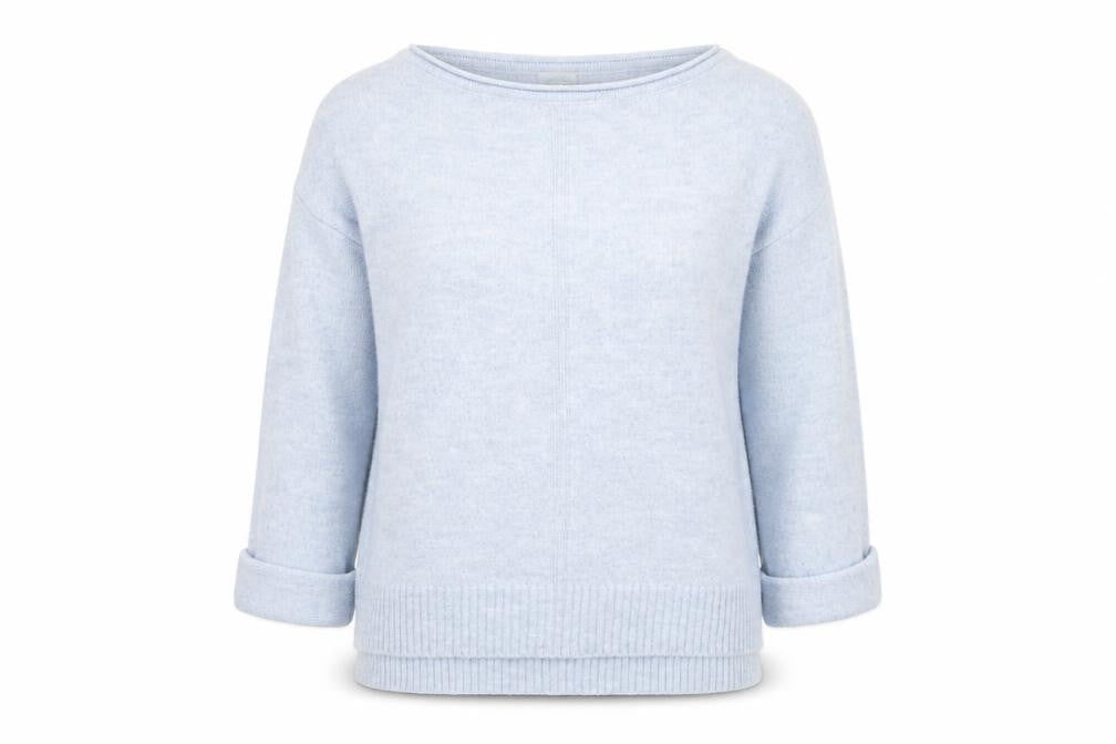 River Island Women’s Blue Knit Pullover Jumper Size S