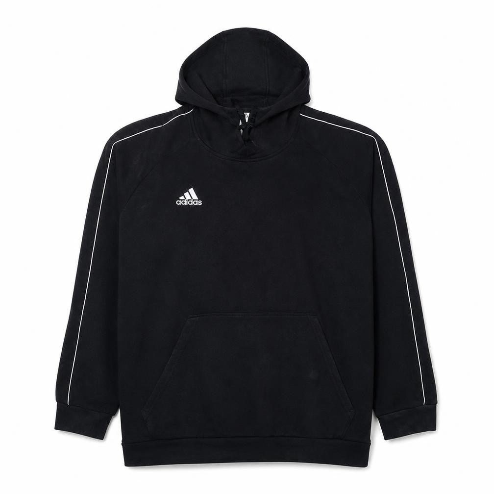 Adidas Men’s Black 2XL Pullover Hoodie Fleece Sportswear