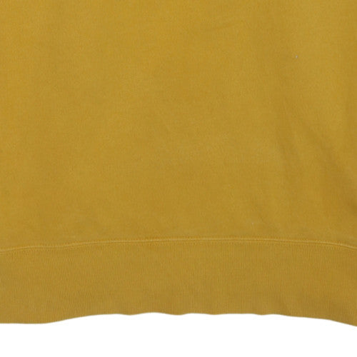 Ralph Lauren Polo Jeans Co Men's Yellow Sweatshirt L Pullover Logo
