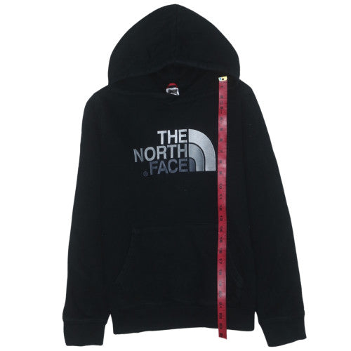 The North Face Boys Black XL Pullover Hoodie 100% Cotton Logo Sweatshirt