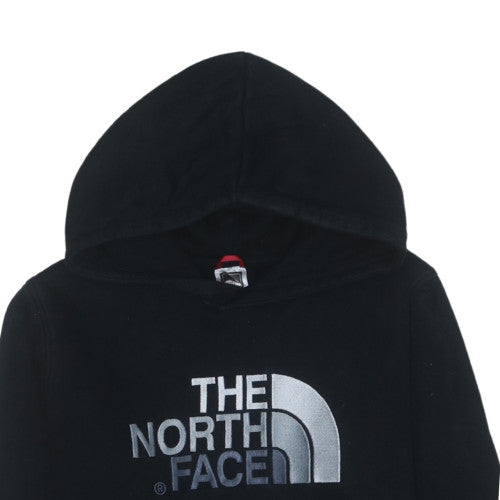 The North Face Boys Black XL Pullover Hoodie 100% Cotton Logo Sweatshirt