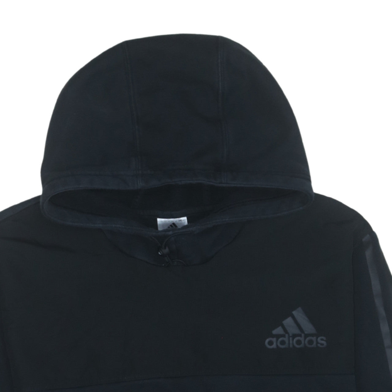 Adidas Mens Black XL Pullover Hoodie Fleece Sportswear