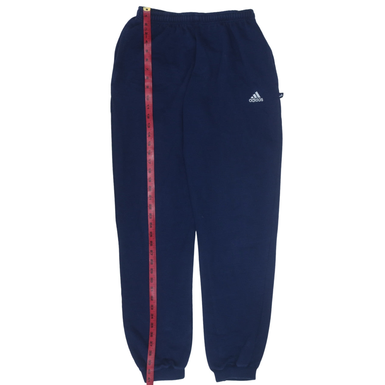 Adidas Men's Blue Regular Fit Fleece Sweatpants M 32