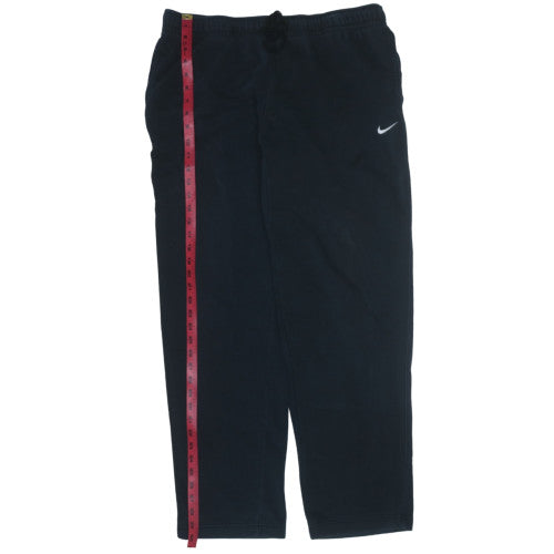 Nike Men's Black 2XL Fleece Sweatpants Joggers with Drawstring Waist