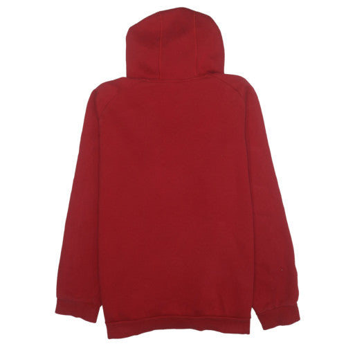 Adidas Men's Red 2XL Pullover Hoodie Fleece Sportswear