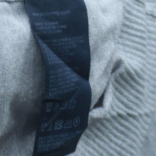 Tommy Hilfiger Men's Grey Pullover Knit Sweatshirt Size L