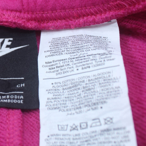 Nike Air Womens Pink Jogger Sweatpants Small Cotton Blend