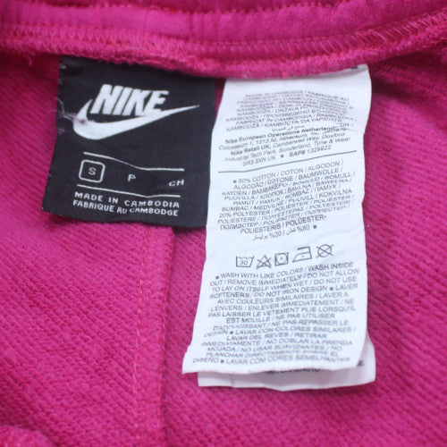 Nike Air Womens Pink Jogger Sweatpants Small Cotton Blend