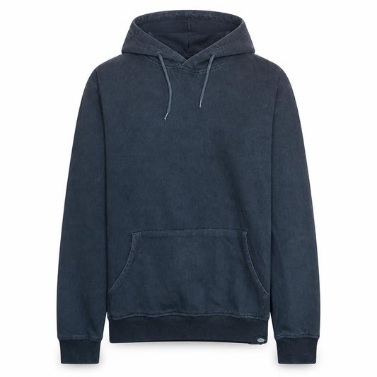 Dickies Men's Blue Pullover Hoodie Medium Cotton Fleece