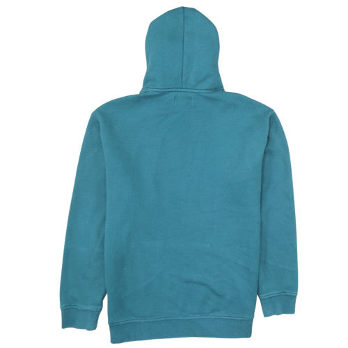 Tommy Jeans Men's Blue Pullover Hoodie M Logo Fleece Sweatshirt