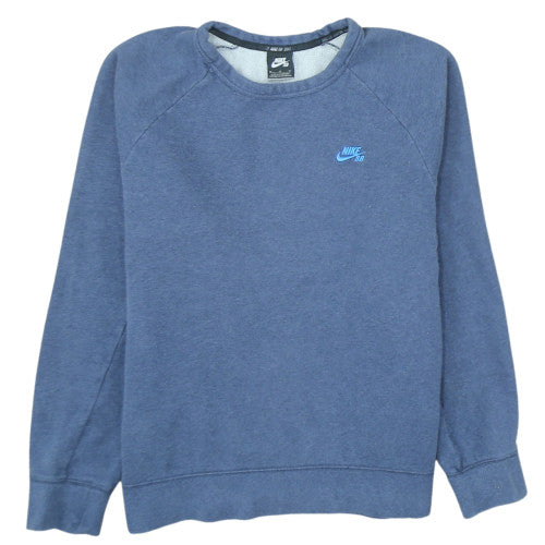 Nike SB Blue Crew Neck Men's Medium Pullover Sweatshirt