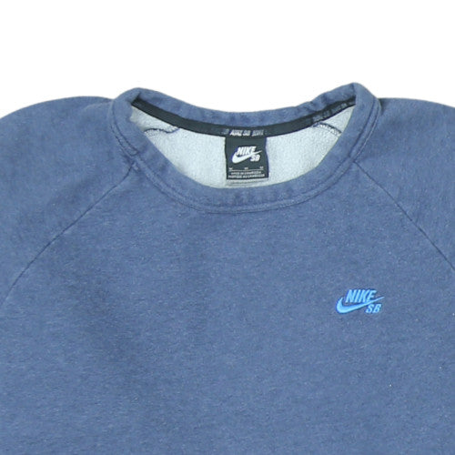 Nike SB Blue Crew Neck Men's Medium Pullover Sweatshirt