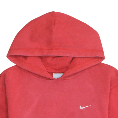 Nike Boys Red Pullover Fleece Hoodie 12-13 Years Hooded Sweatshirt