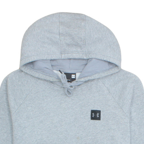 Under Armour Men's Grey Pullover Hoodie Size L Regular Fit