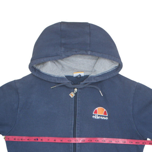 Ellesse Men’s Blue Full Zip Hoodie M Classic Sports Style