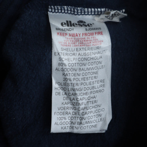 Ellesse Men’s Blue Full Zip Hoodie M Classic Sports Style