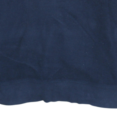 Tommy Jeans Men’s Blue Pullover Hoodie Size S Embroidered Logo