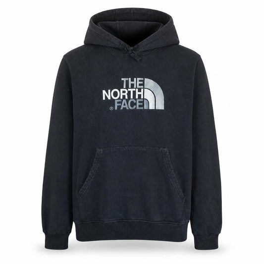 The North Face Men's Black Pullover Hoodie M Regular Fit Cotton
