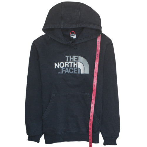 The North Face Men's Black Pullover Hoodie M Regular Fit Cotton