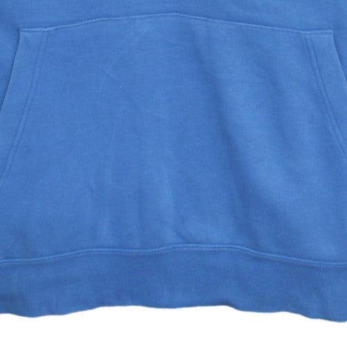 Nike Men's Blue 2XL Pullover Hoodie Fleece Logo Sweatshirt