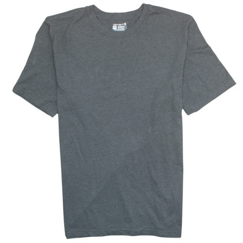 Carhartt Men's Grey 2XLT Relaxed Fit Short Sleeve Crew Neck T-Shirt