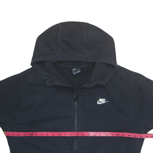 Nike Men's Black Full Zip Hoodie Size L Fleece Sportswear
