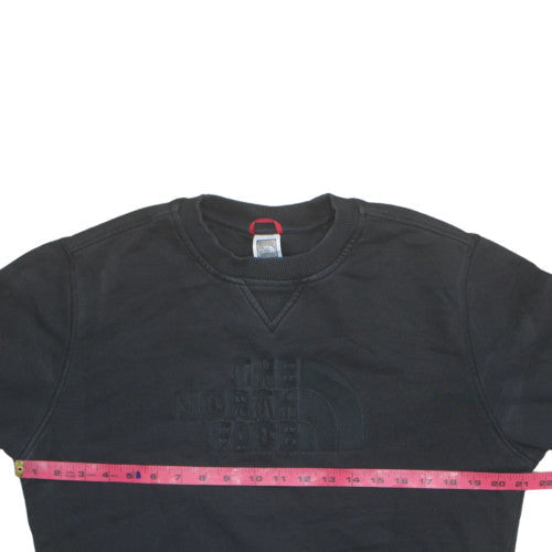 The North Face Men's Black Cotton Crew Neck Sweatshirt M