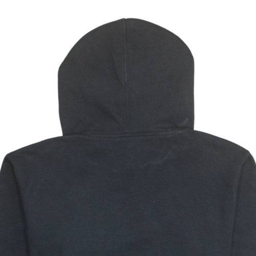 Adidas Women Black Hooded Pullover Sweatshirt Size 10 Hooded Casual