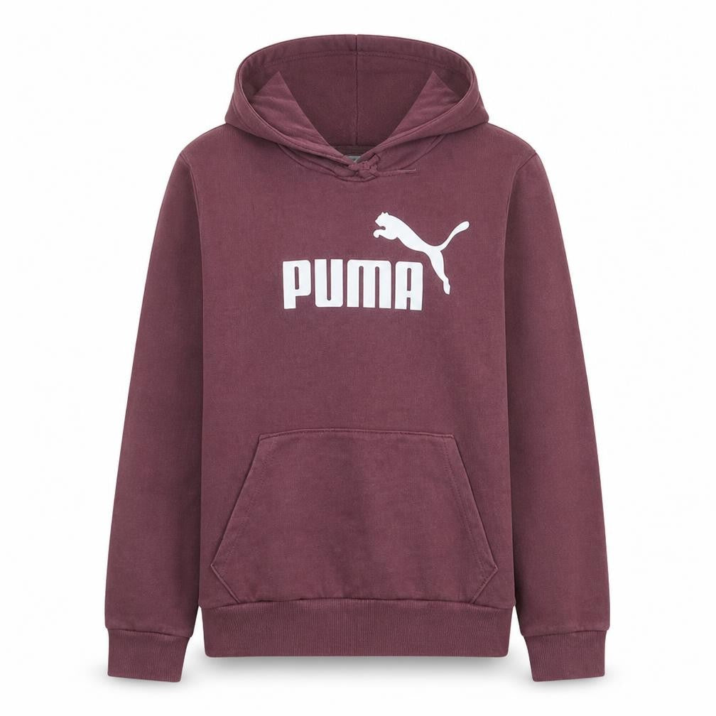 Puma Womens Burgundy Hooded Pullover Sweatshirt Size XL