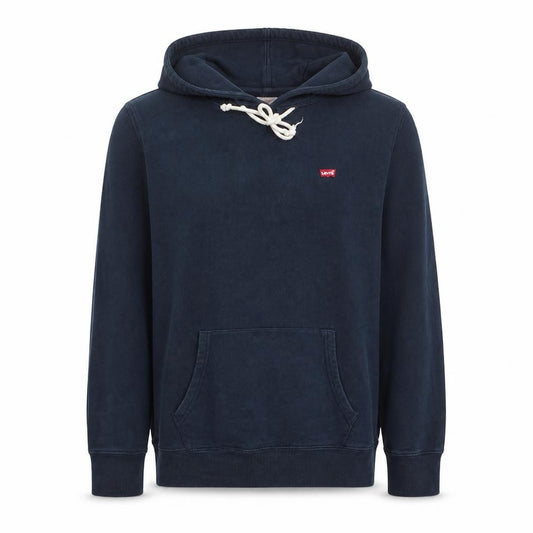 Levi's Men's Black Pullover Hoodie Size M Regular Fit Fleece