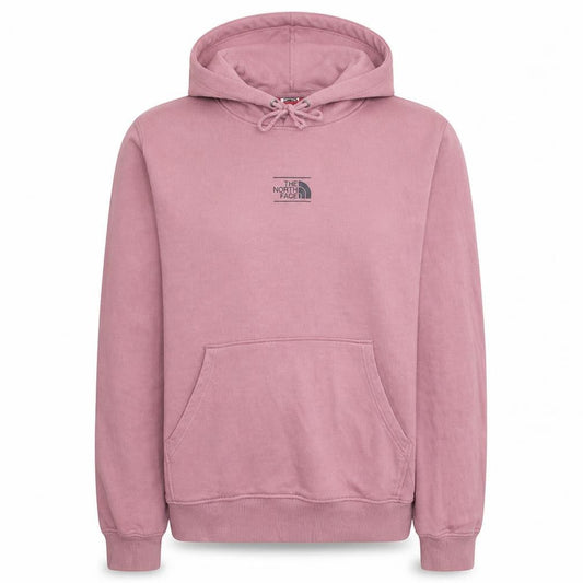The North Face Men's Pink Pullover Hoodie L Outdoor Fleece