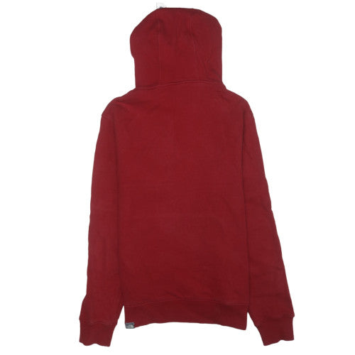 The North Face Mens Red Pullover Hoodie Medium Fleece Outdoor