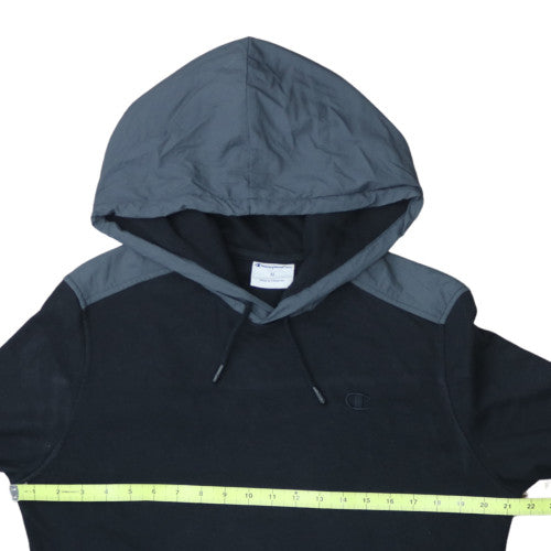 Champion Men's Black Pullover Hoodie Medium Regular Fit