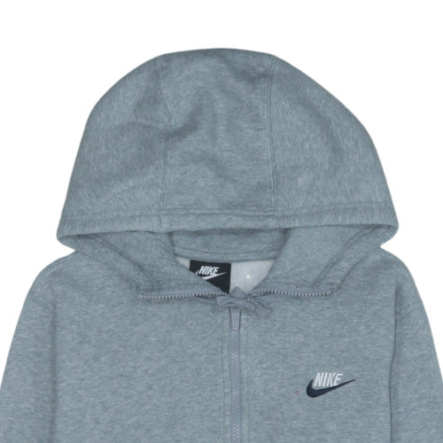 Nike Men's Grey Pullover 1/4 Zip Hoodie Sweatshirt M Regular Fit